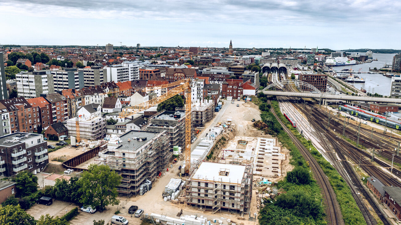 August 2021, Richtfest Marthas Insel