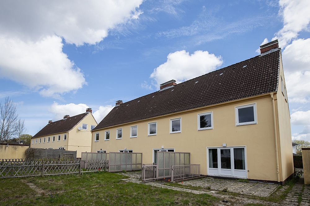Terrassenzugänge auf der Rückseite